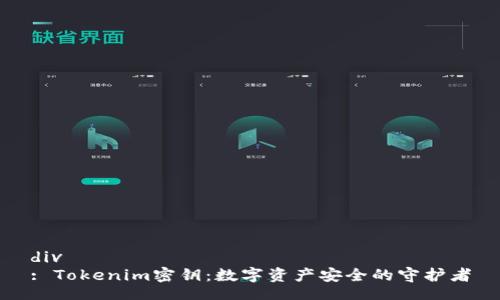 div
: Tokenim密钥：数字资产安全的守护者