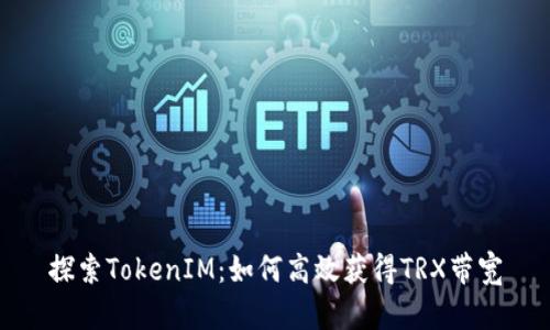 探索TokenIM：如何高效获得TRX带宽