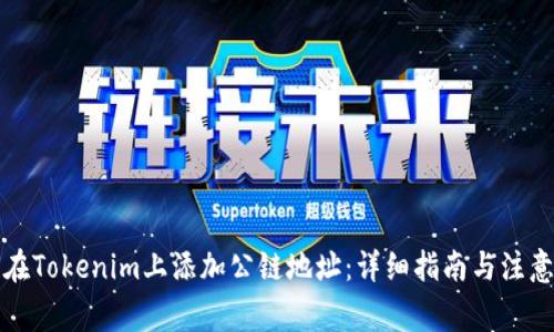 如何在Tokenim上添加公链地址：详细指南与注意事项