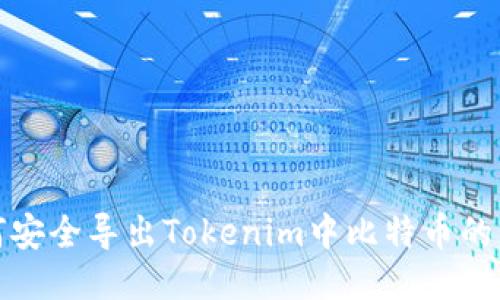 如何安全导出Tokenim中比特币的私钥？