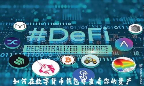 
如何在数字货币钱包中查看你的资产