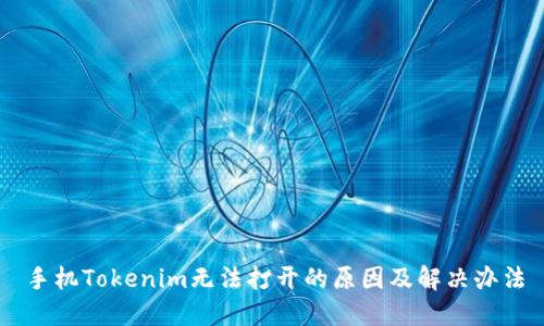 手机Tokenim无法打开的原因及解决办法