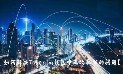 如何解决Tokenim钱包中无效私钥的问题？